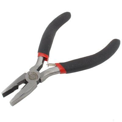 Pinza combinata per taglio filo con impugnatura antiscivolo a ganascia seghettata da 4,5 pollici, 4.5 inch Pinza combinata per taglio filo con impugnatura antiscivolo a ganascia seghettata da 4,5 pollici, 4.5 inch